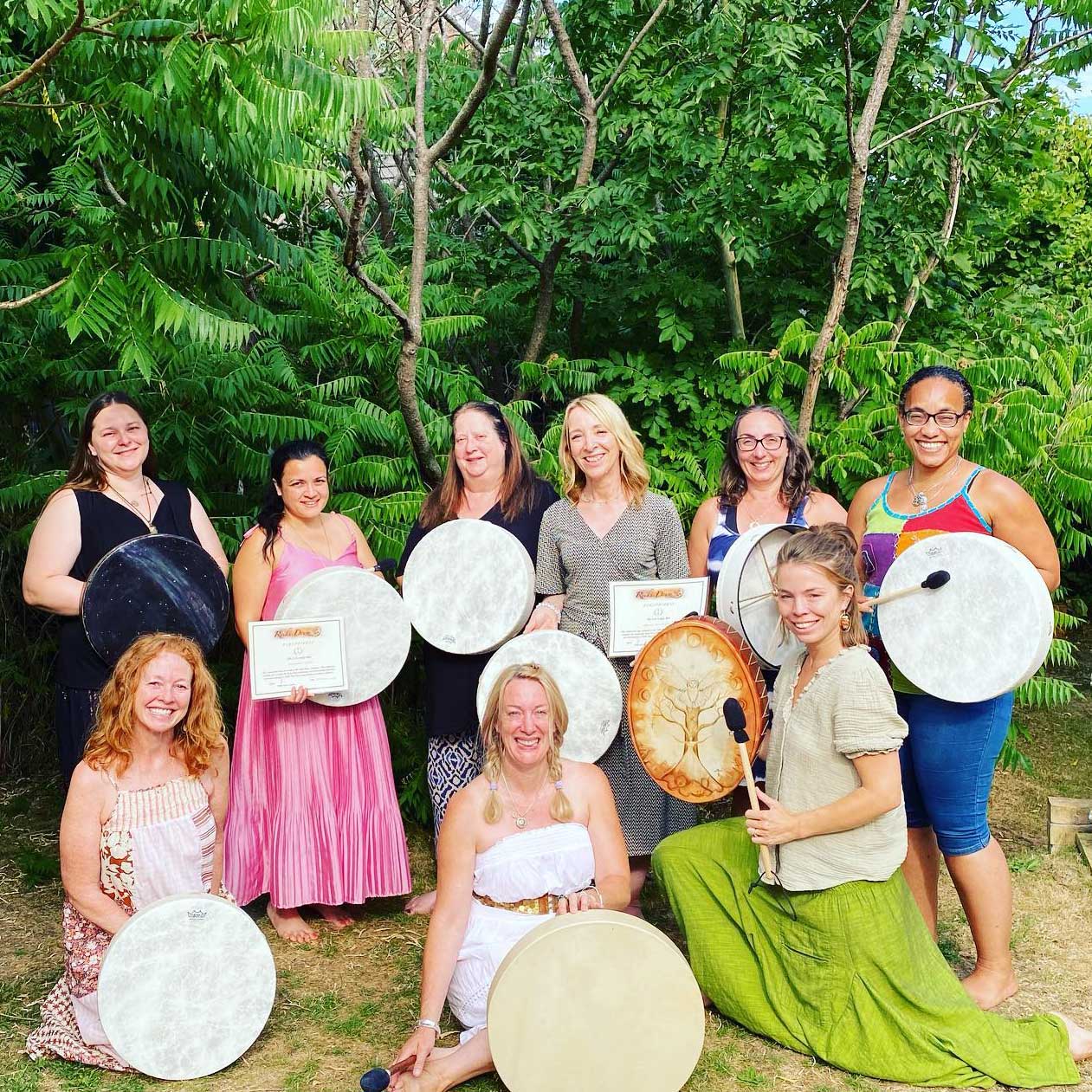 reiki drumming class