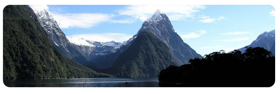 mountains and lake